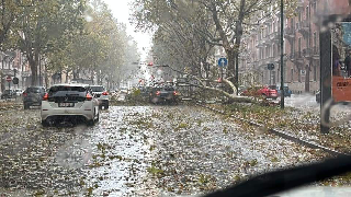 Nubifragio a Torino, il Comune raccomanda di fare attenzione